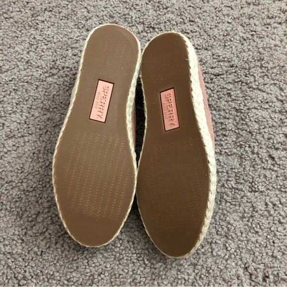 Sperry Blush Suede Comfort Slip On Shoes Womens 5 - Picture 10 of 11